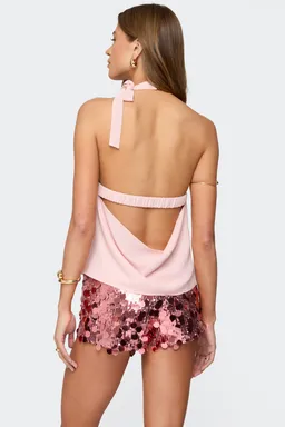 Top halter rivere con abertura de Edikted en Tops para argentina