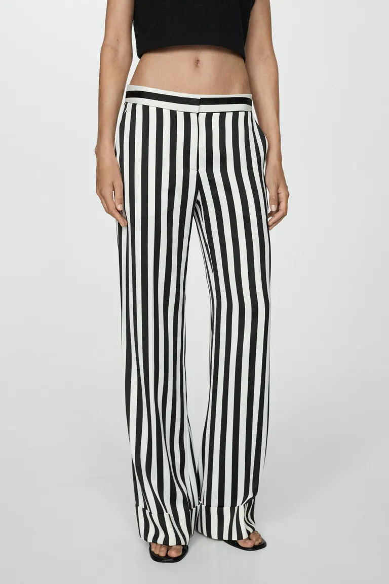 Pantalón recto rayas de Mango en Pantalones para argentina