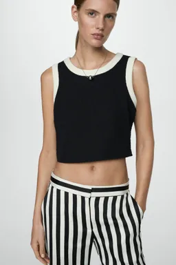 Pantalón recto rayas de Mango en Pantalones para argentina