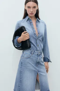 Falda midi jean de Mango en Faldas para argentina