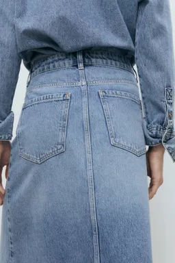 Falda midi jean de Mango en Faldas para argentina