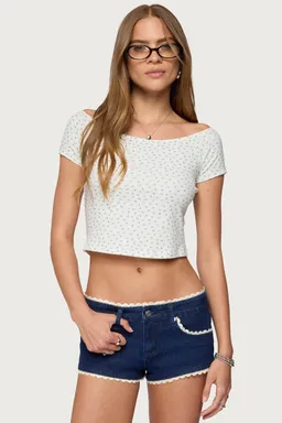 Top floral perry de Edikted en Tops para argentina