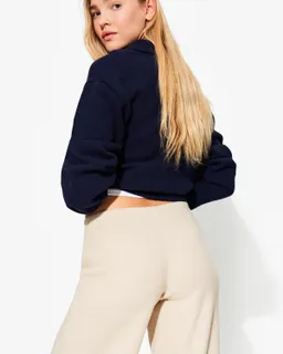 Pantalón wide leg rib soft de Bershka en Pantalones para argentina