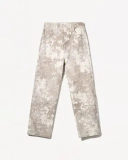 Jeans baggy estampado de Bershka en Pantalones para argentina
