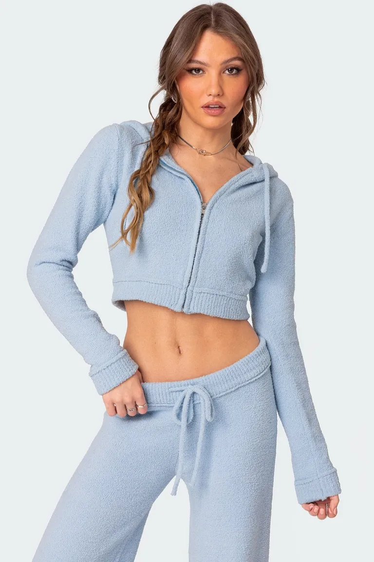 Cardigan con capucha felpa de Edikted en Buzos y Sweaters para argentina