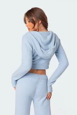 Cardigan con capucha felpa de Edikted en Buzos y Sweaters para argentina