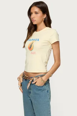 Remera papaya de Edikted en Remeras para argentina