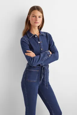 Mono vaquero con botones de Mango Teen en Monos para argentina