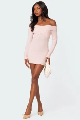 Mini vestido punto cruzado de Edikted en Vestidos para argentina