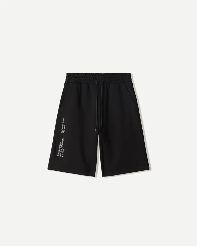 Bermuda felpa estampada de Bershka en Bermudas y Shorts para argentina