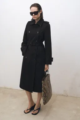 Trench algodón doble botonadura de Mango en Chaquetas para argentina