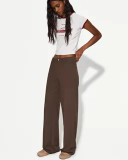 Pantalón wide leg de Bershka en Pantalones para argentina