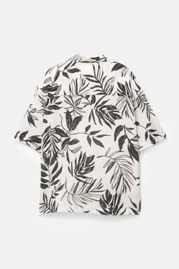 Camisa manga corta hojas de Pull&Bear en Camisas para argentina