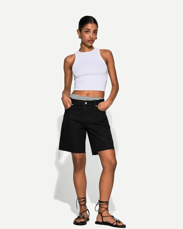 Bermuda de jean de Bershka en Shorts para argentina