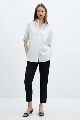Camisa oversize con bolsillo de Mango en Camisas para argentina