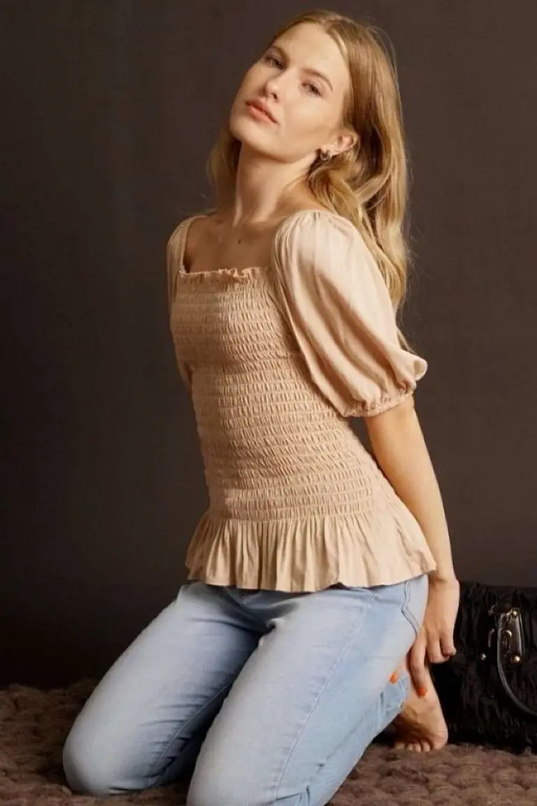 Blusa Escote Princesa de Hesed en Blusas para argentina