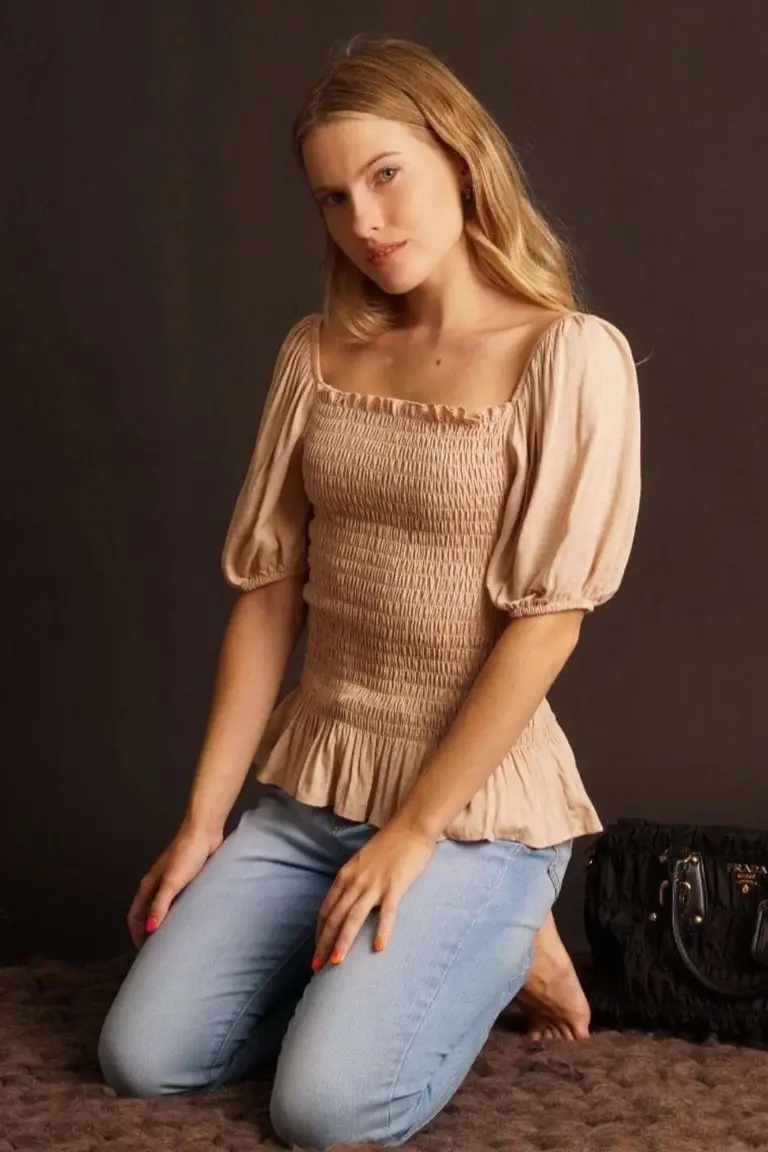 Blusa Escote Princesa de Hesed en Blusas para argentina