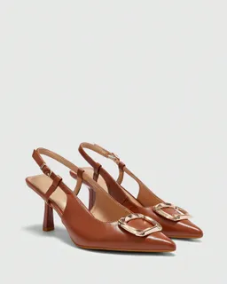 Zapatos tacón slingback diamantes de Cuccoo en Zapatos con Tacos para argentina