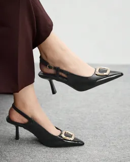 Zapatos tacón slingback diamantes de Cuccoo en Zapatos con Tacos para argentina