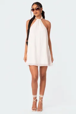 Mini vestido halter espalda descubierta de Edikted en Vestidos para argentina