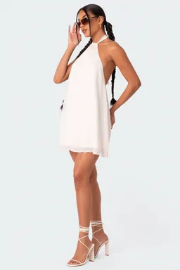 Mini vestido halter espalda descubierta de Edikted en Vestidos para argentina