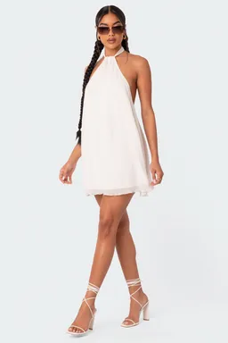 Mini vestido halter espalda descubierta de Edikted en Vestidos para argentina