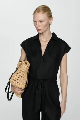 Mono lino estilo cargo de Mango en Monos para argentina