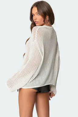Sweater oversize estrellas de Edikted en Buzos y Sweaters para argentina