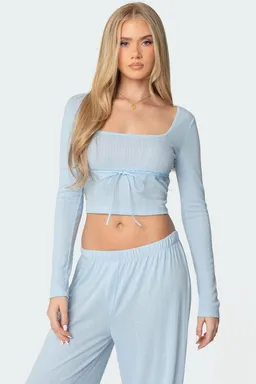 Top ren cuello cuadrado de Edikted en Tops para argentina
