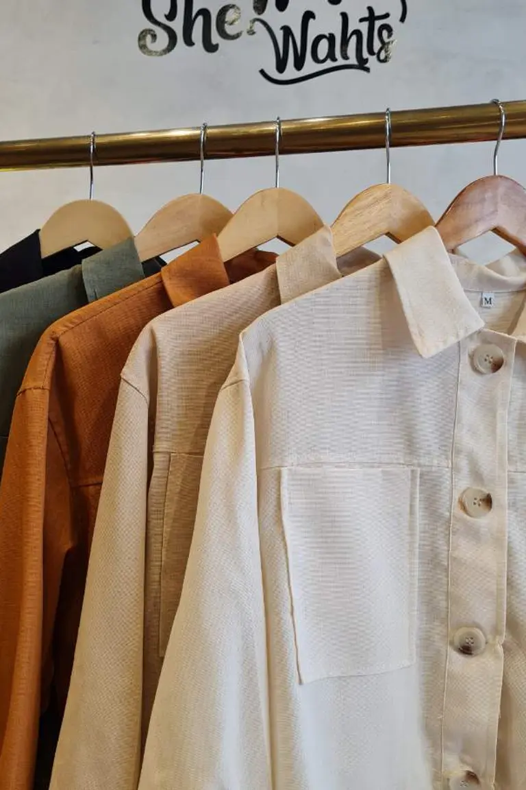 Chaqueta Crop de Lino de Hesed en Chaquetas para argentina