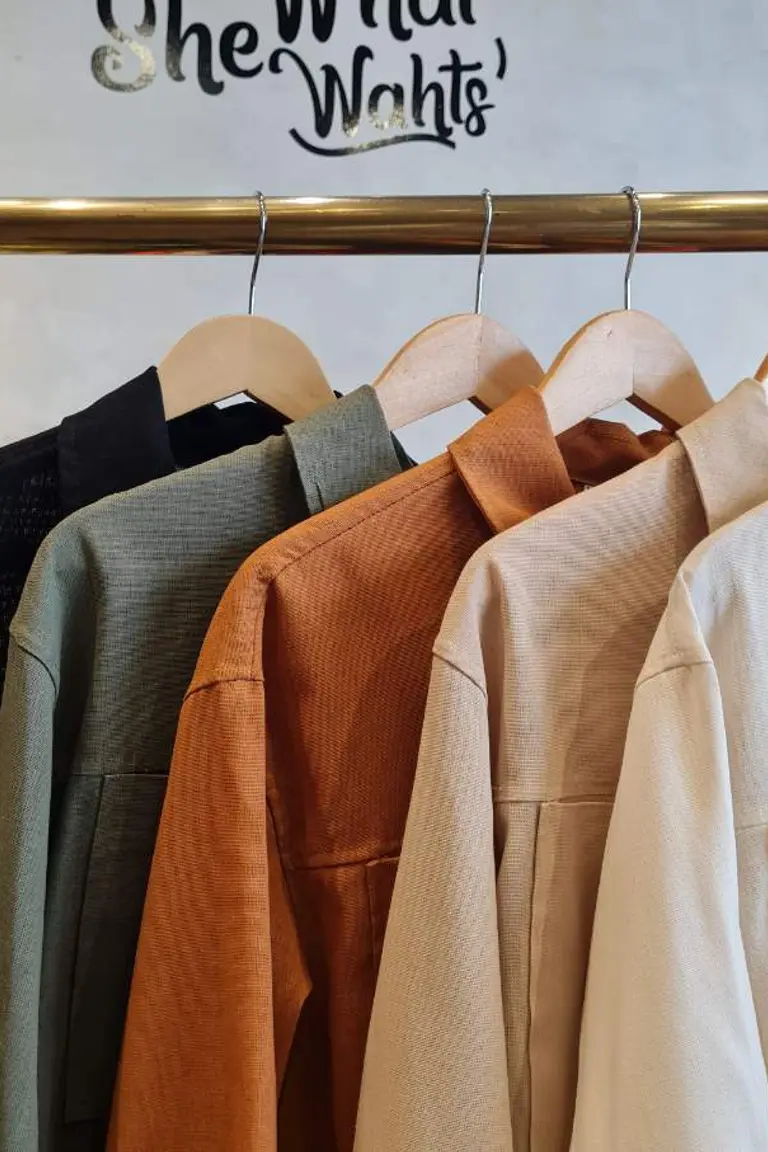 Chaqueta Crop de Lino de Hesed en Chaquetas para argentina