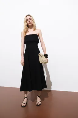 Vestido evasé volante de Mango en Vestidos para argentina