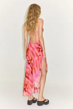 Vestido estampado bajo asimétrico de Mango en Vestidos para argentina