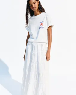 Remera oversize estampada de Bershka en Remeras para argentina