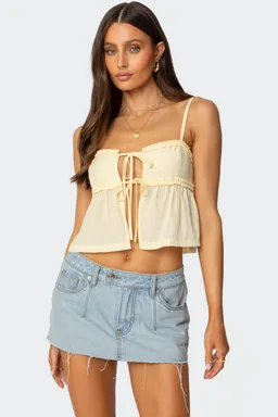 Top loula con nudo de Edikted en Tops para argentina