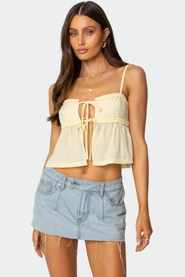 Top loula con nudo de Edikted en Tops para argentina