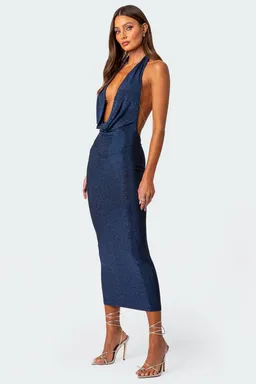 Maxi vestido espalda descubierta de Edikted en Vestidos para argentina