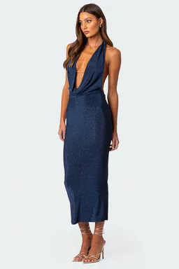 Maxi vestido espalda descubierta de Edikted en Vestidos para argentina