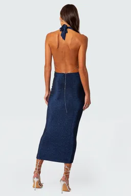 Maxi vestido espalda descubierta de Edikted en Vestidos para argentina