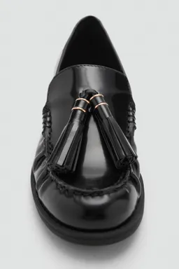 Mocasines cuero con borlas de Mango en Mocasines para argentina