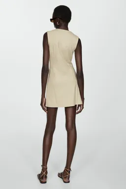 Vestido corto con botones de Mango en Vestidos para argentina