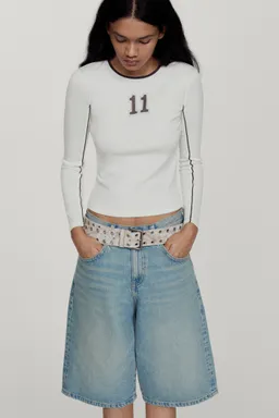 Bermudas jean oversize de Mango en Shorts para argentina