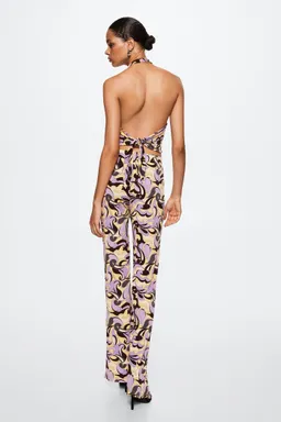 Pantalón estampado retro de Mango en Pantalones para argentina
