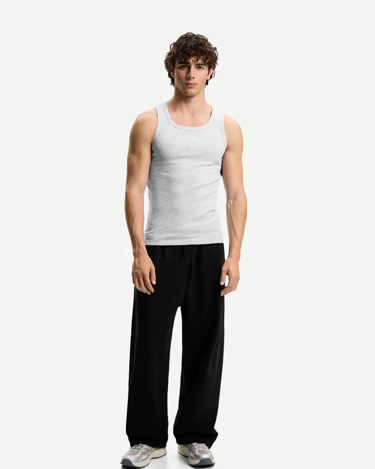 Remera musculosa rib de Bershka en Remeras y Polos para argentina