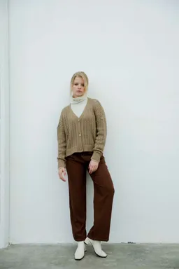 Saco hilo ancho con botones de Hesed en Buzos y Sweaters para argentina