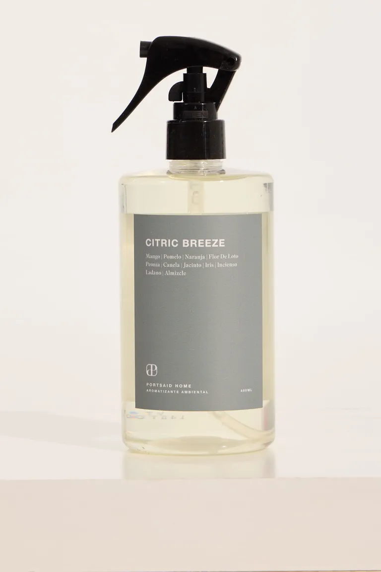 Spray para el hogar con aroma cítrico y floral, que aporta vitalidad a cualquier ambiente de Portsaid en Fragancias para argentina