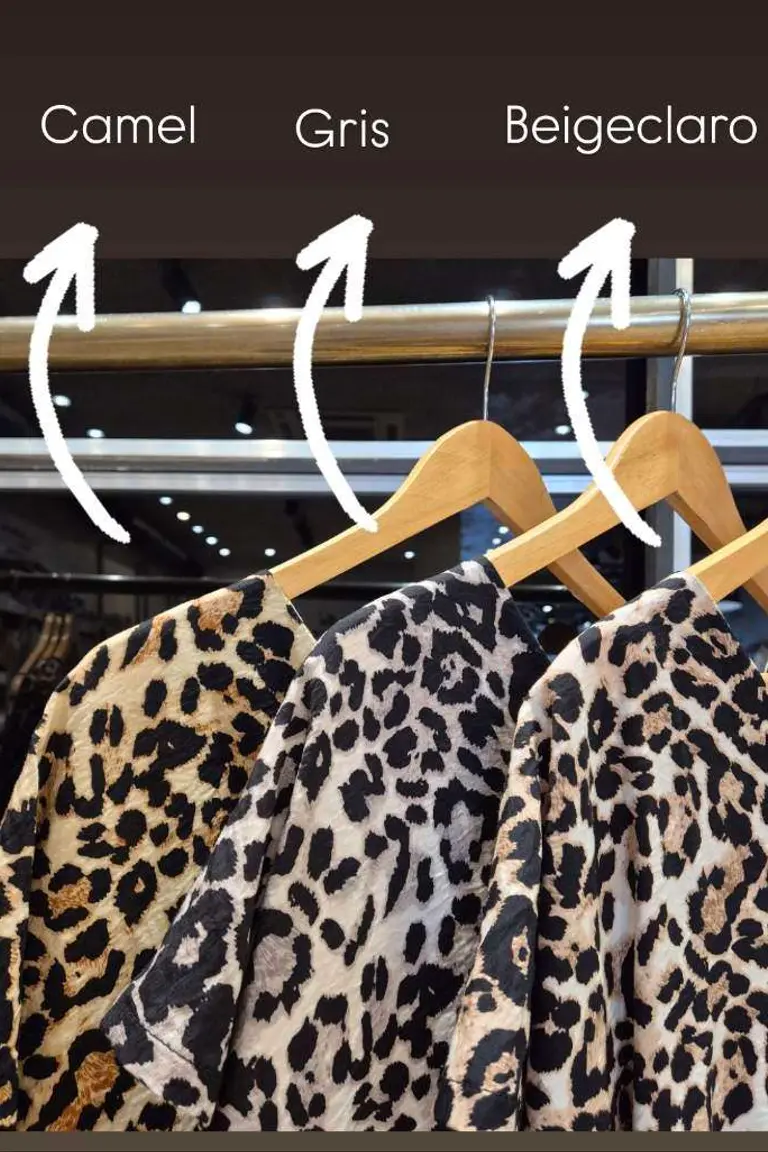 Blusa Escote V Estampada de Hesed en Blusas para argentina