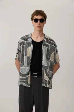 Camisa estilo resort estampada de Lefties en Camisas para argentina