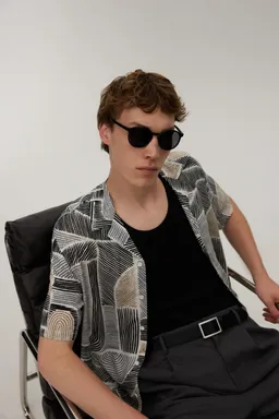 Camisa estilo resort estampada de Lefties en Camisas para argentina