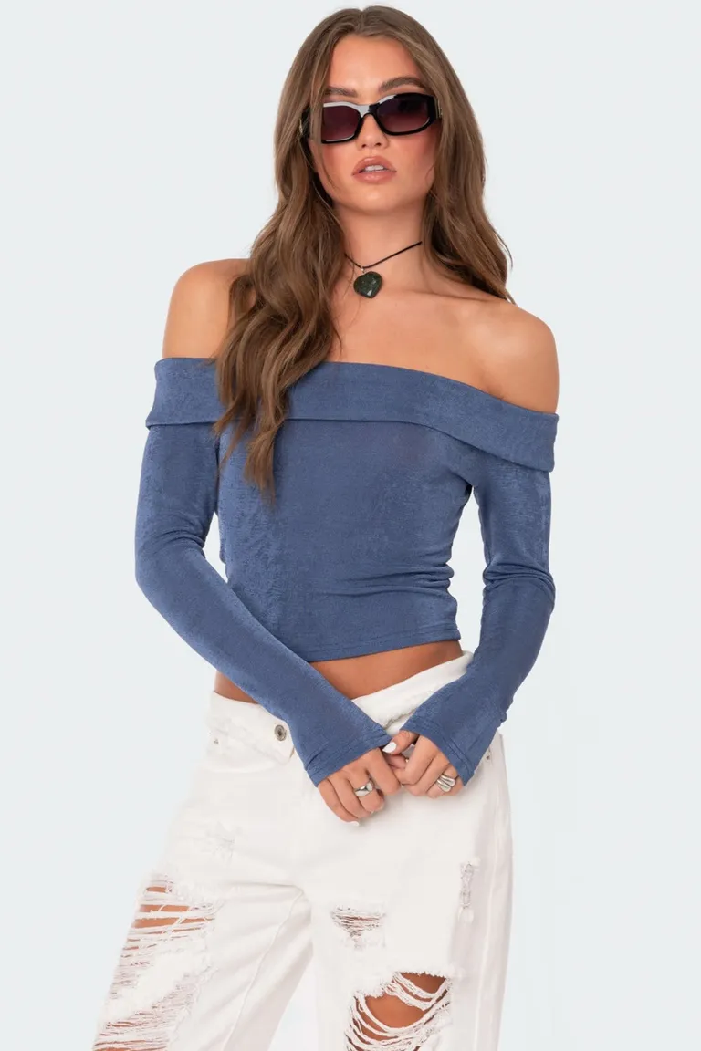 Top athena doblado de Edikted en Tops para argentina